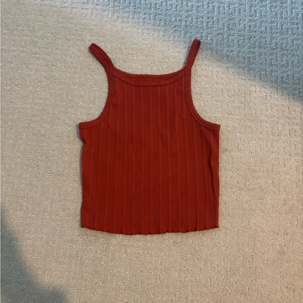 women’s ribbed tank top